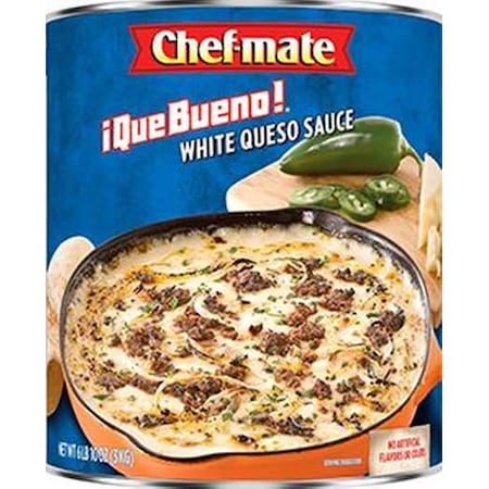 Chef-Mate Chef-Mate White Queso Sauce 106 oz., PK6 00050000477760